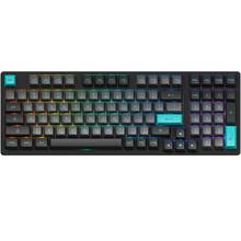 Клавіатура AKKO 3098N Black&Cyan TTC Honey Switch RGB (6925758618304)