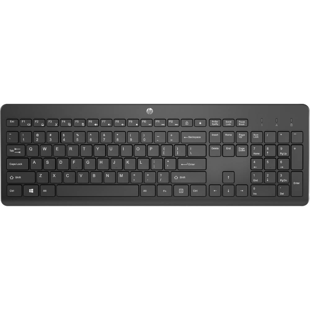 Клавиатура HP 230 WL UKR Black (3L1E7AA)