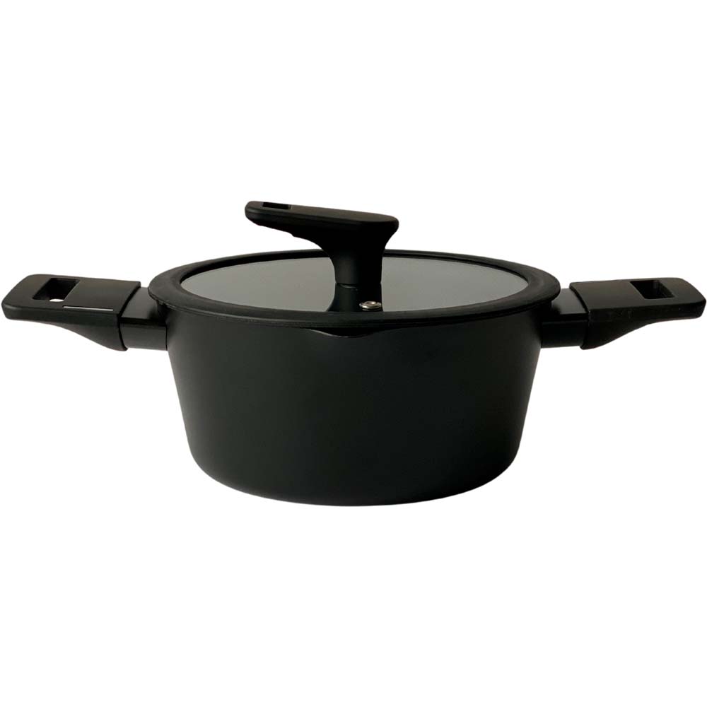 Каструля KRAUZER Eco Line 2 л Black (78125) Каструля KRAUZER Eco Line 2 л Black (78125)