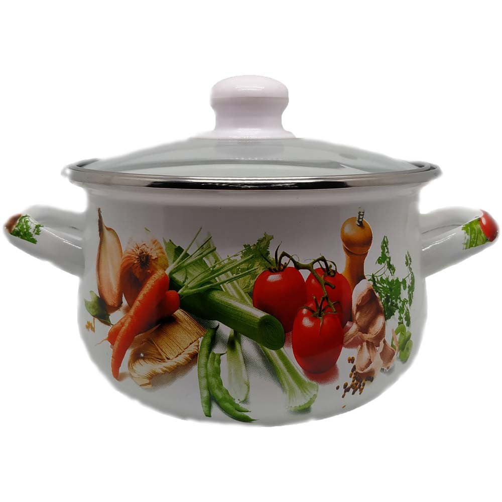 Каструля AURETI Врожай 3.2 л White (AU-703-20)