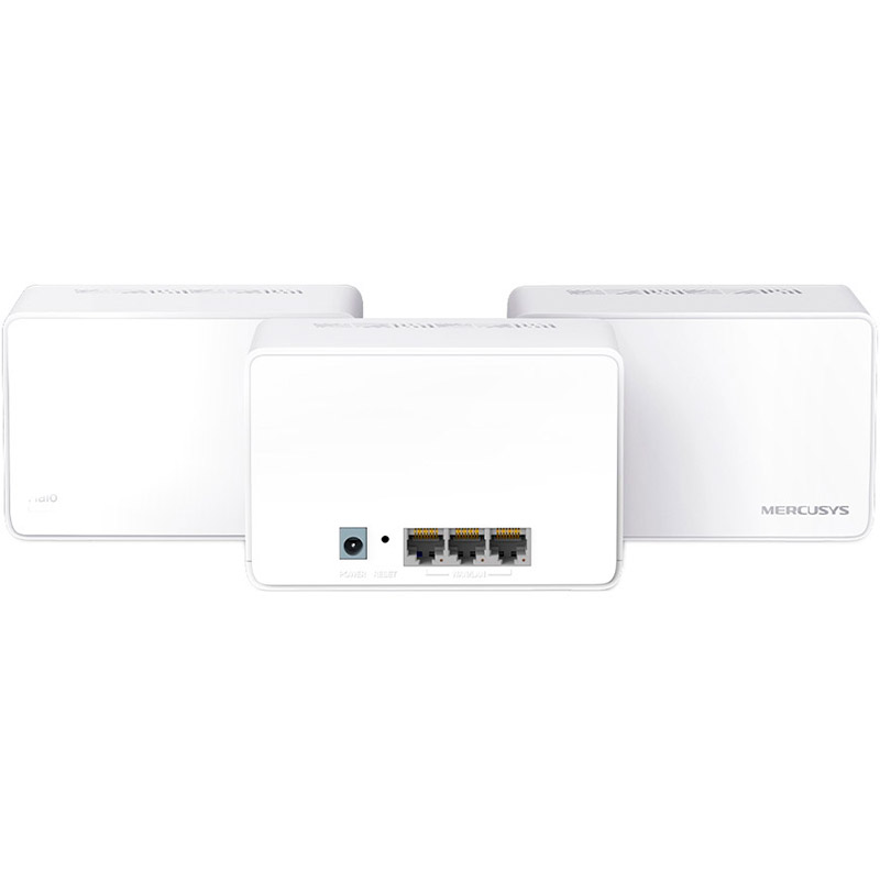 Mesh Wi-Fi система MERCUSYS HALO H80X 3PK AX3000 MESH (HALO-H80X-3-PACK) Тип пристрою Wi-Fi роутер