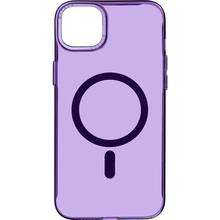 Чохол ArmorStandart Y23 MagSafe для Apple iPhone 14 Plus Transparent Purple (ARM68335)