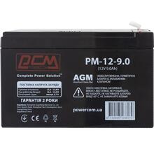 Аккумулятор POWERCOM 12v 9Ah AGM (PM-12-9)