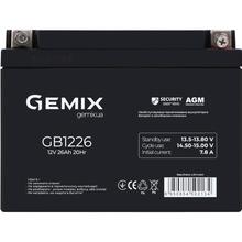 Аккумулятор GEMIX 12V 26Ah Security Series AGM Black (GB1226T4)