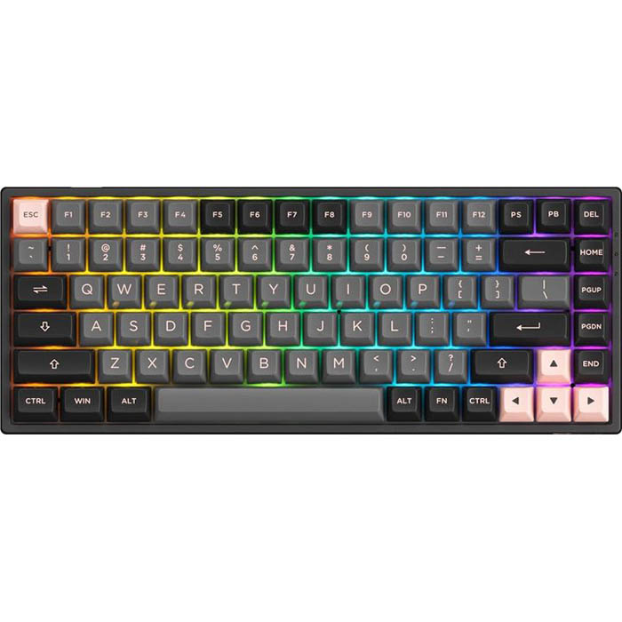 Клавиатура AKKO 3084B Plus Black&Pink Jelly Pink Switches RGB
