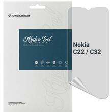 Защитная пленка ArmorStandart Matte для Nokia C22/C32 гидрогелевая (ARM67021)