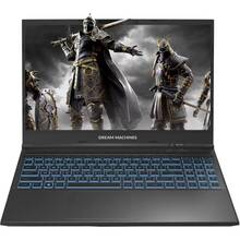 з RTX 3050 Ti Ноутбук DREAM MACHINES RG3050-15 Black (RG3050TI-15UA43)