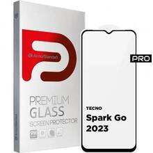 Захисне скло ARMORSTANDART Pro для TECNO Spark Go 2023 (BF7) Black (ARM67166)