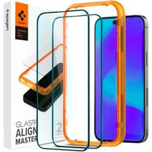 Захисне скло SPIGEN Glas TR Align Master FC (2 Pack) для Apple Iphone 14 Pro Black (AGL05216)