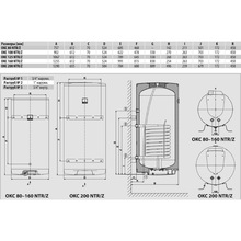 Бойлер косвенного нагрева DRAZICE OKC 200 NTR/Z