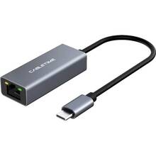 Кабель CABLETIME USB-C - RJ45 100Mbps Ethernet 0.15m Space Grey (CB53G)