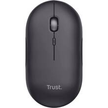 Миша TRUST Puck Rechargeable Ultra-Thin BT WL Black (24059)