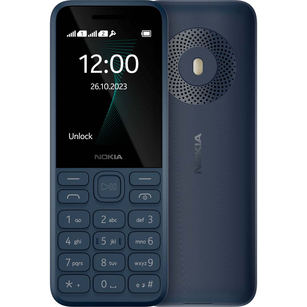 Мобильный телефон NOKIA 130 TA-1576 Dual SIM Dark Blue