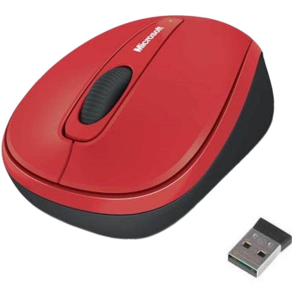 Мышь MICROSOFT Mobile 3500 Flame Red (GMF-00293)