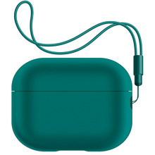 Чохол для навушників ARMORSTANDART Silicone Case with straps для Apple Airpods Pro 2 Dark Green (ARM68612)