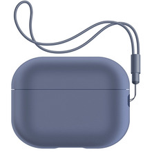 Чохол для навушників ARMORSTANDART Silicone Case with straps для Apple Airpods Pro 2 Dark Purple (ARM68611)