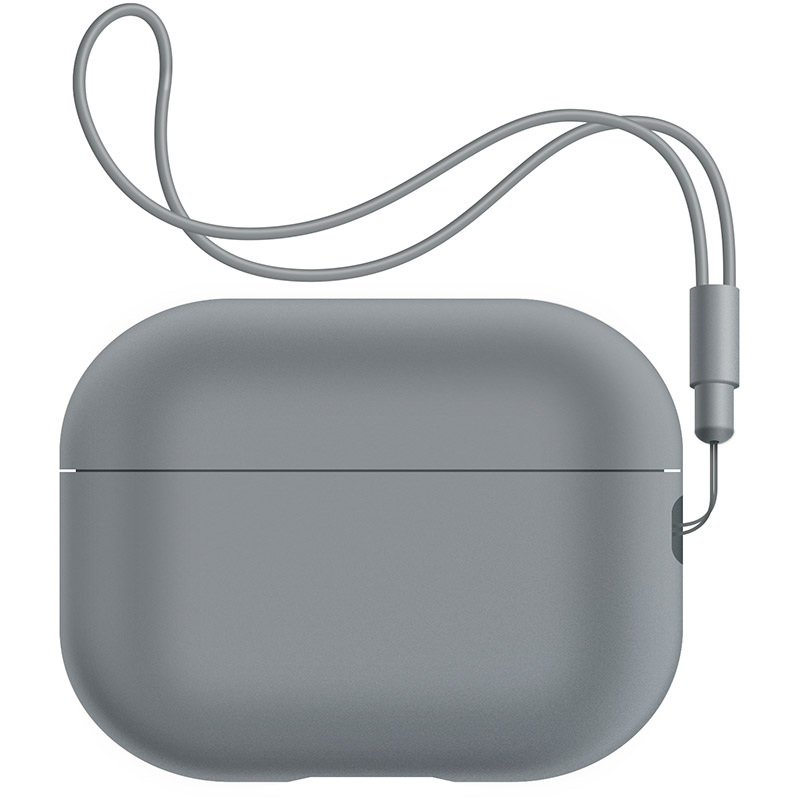 Чохол для навушників ARMORSTANDART Silicone Case with straps для Apple Airpods Pro 2 Gray (ARM68610)