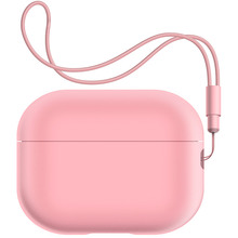 Чехол для наушников ARMORSTANDART Silicone Case with straps для Apple Airpods Pro 2 Pink (ARM68616)