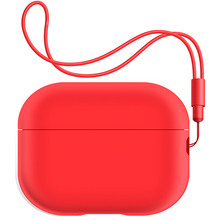 Чехол для наушников ARMORSTANDART Silicone Case with straps для Apple Airpods Pro 2 Red (ARM68614)