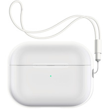 Чохол для навушників ARMORSTANDART Silicone Case with straps для Apple Airpods Pro 2 Transparent (ARM68617)