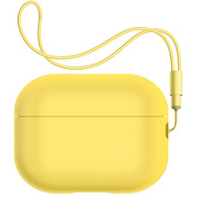 Чехол для наушников ARMORSTANDART Silicone Case with straps для Apple Airpods Pro 2 Yellow (ARM68619)