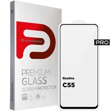 Защитное стекло ARMORSTANDART Pro для Realme C55 Black (ARM67931)