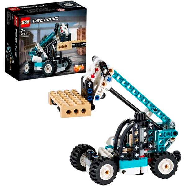 Конструктор LEGO Technic Телескопічний навантажувач 143 деталей (42133) Тематика транспорт