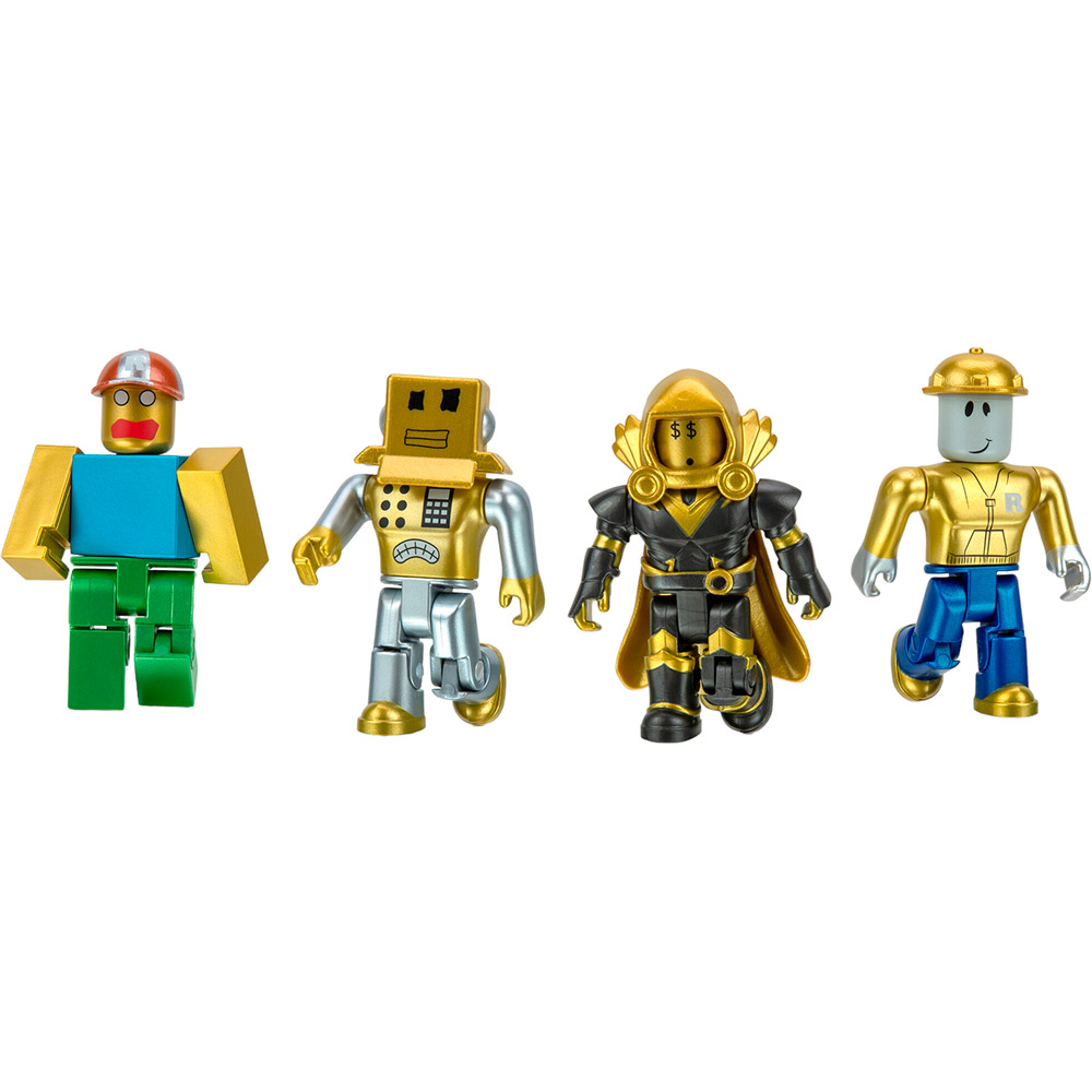 Ігровий набір ROBLOX Four Figure Pack Icons 15th Anniversary Gold Collector's Set (ROB0527) Для кого універсально