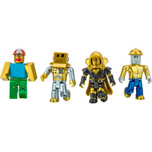Ігровий набір ROBLOX Four Figure Pack Icons 15th Anniversary Gold Collector's Set (ROB0527)