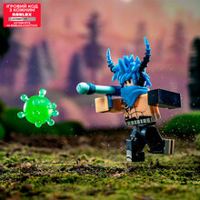 Ігрова колекційна фігурка Roblox Deluxe Mystery Pack Germ Simulator Blaster King S2 (ROB0584)