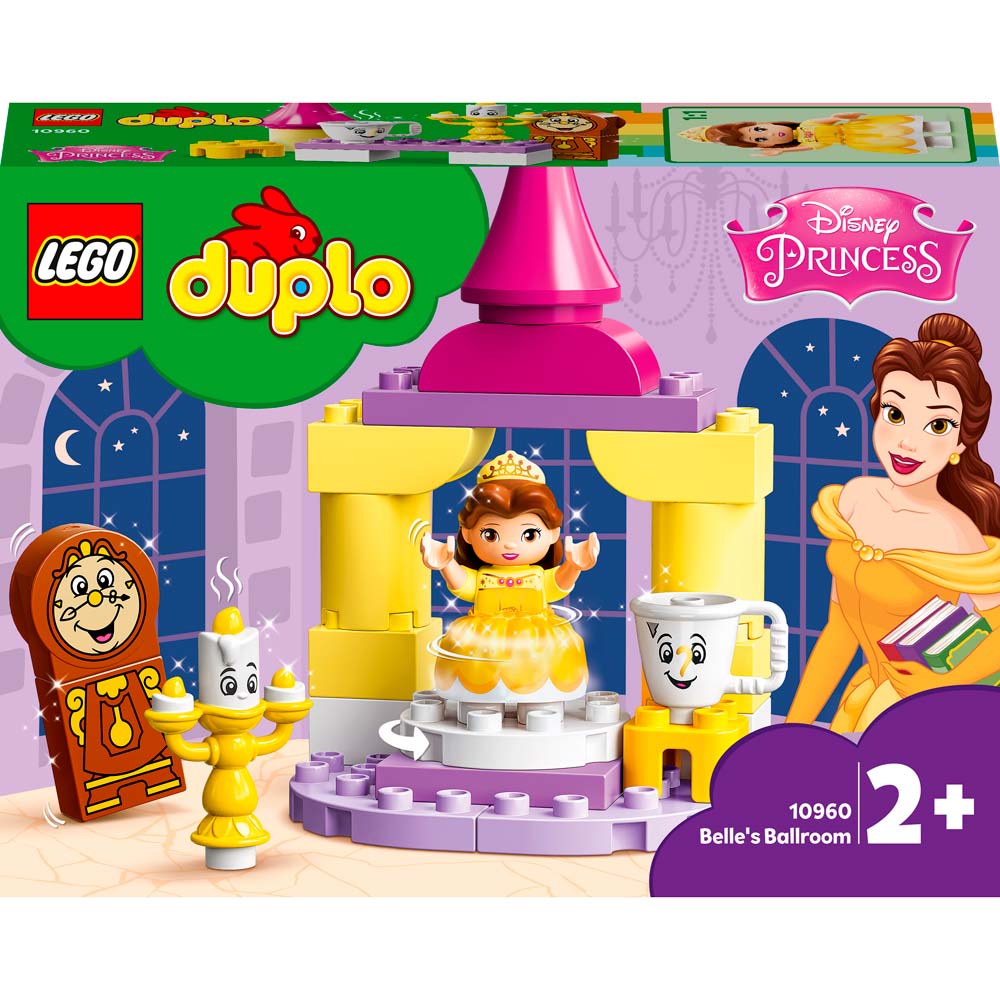 Конструктор LEGO DUPLO Disney Бальный зал Белль 23 детали (10960)