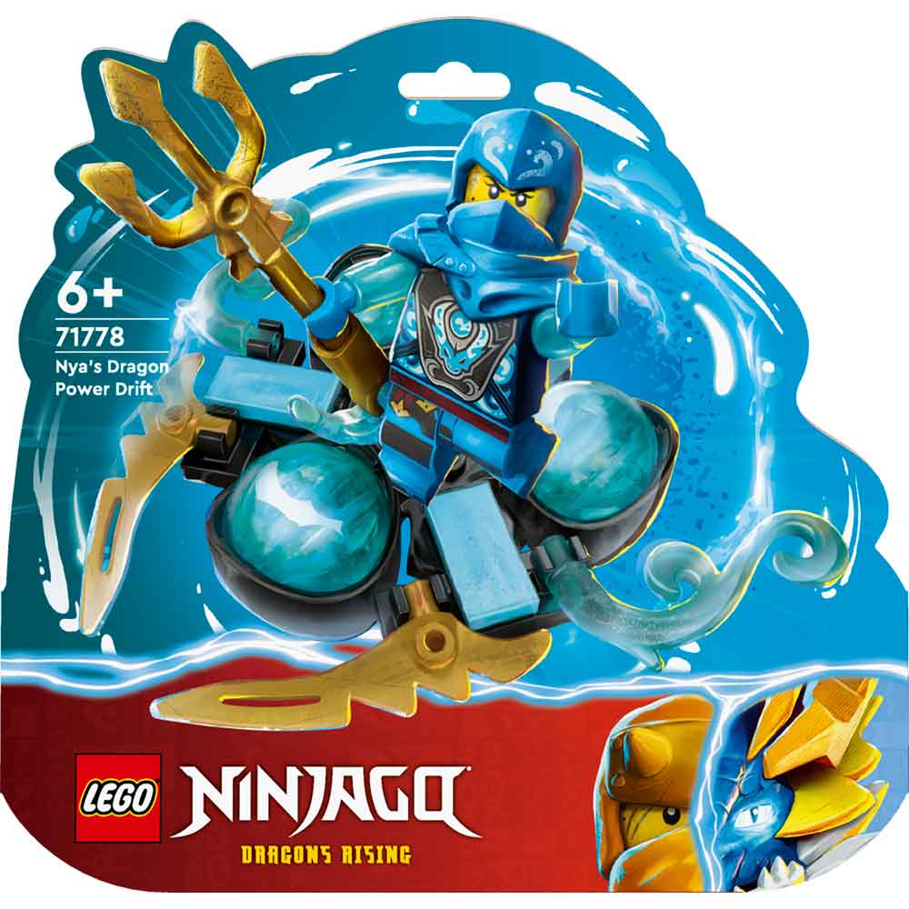 Конструктор LEGO Ninjago Суперсила дракона Нії дрейф спін-джитсу 57 деталей (71778)