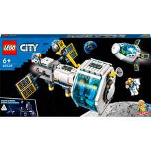 Конструктор LEGO City Space Лунная космическая станция 500 деталей (60349)