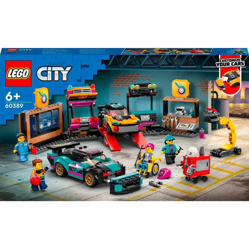 Конструктор LEGO City Тюнінг-ательє 507 деталей (60389)