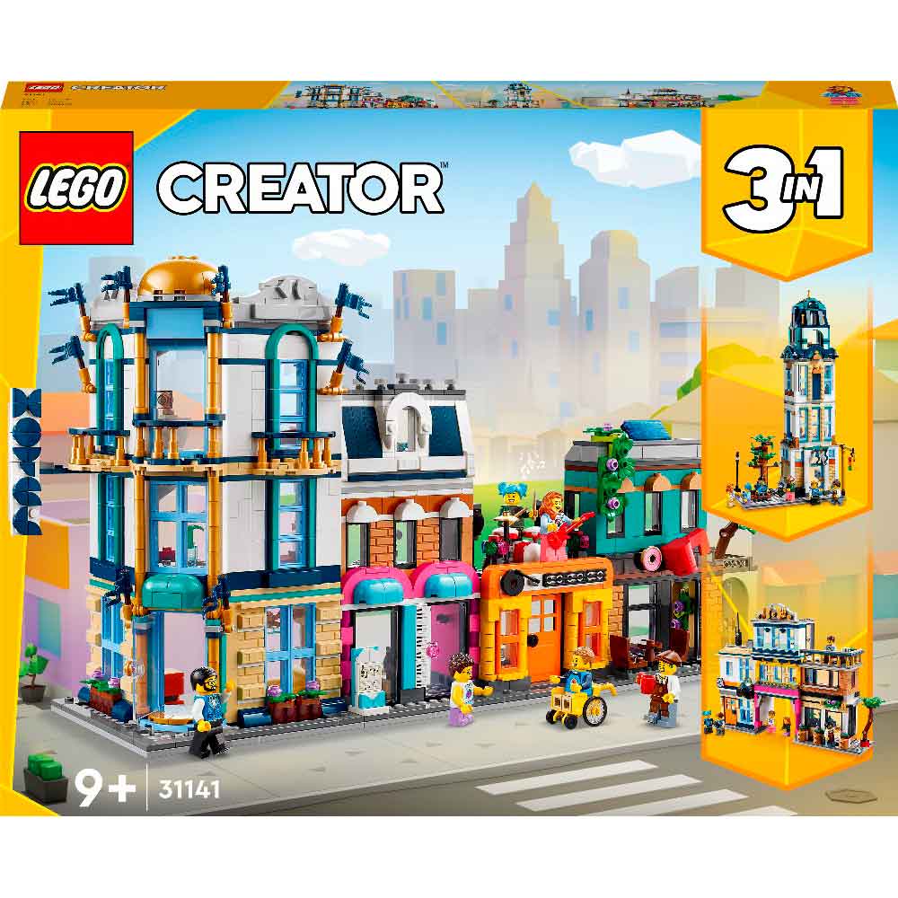 Конструктор LEGO Creator Центральна вулиця 1459 деталей (31141)