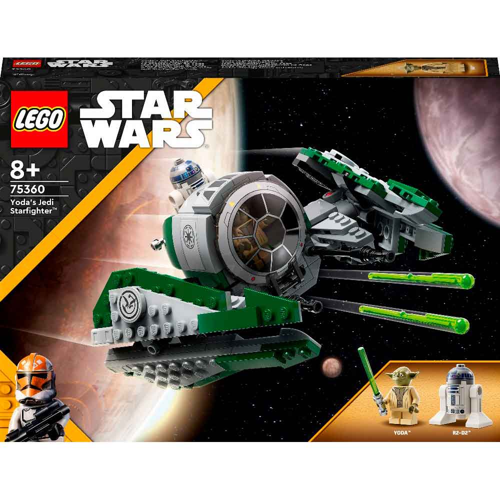 Конструктор LEGO Star Wars Джедайский истребитель Йоды 253 детали (75360)