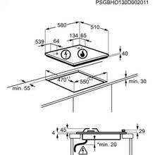 Варочная поверхность ELECTROLUX EGE6172NOK