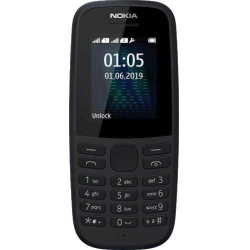 Мобильный телефон NOKIA 105 TA-1203 Black (16KIGB01A13) Диагональ дисплея 1.77