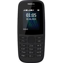 Мобільний телефон NOKIA 105 TA-1203 Black (16KIGB01A13)