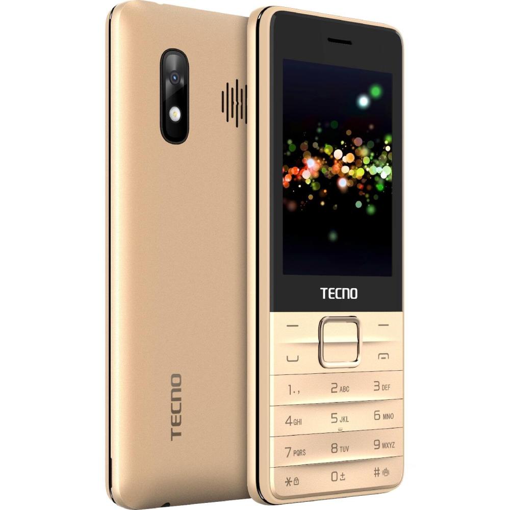 Мобільний телефон TECNO T454 Dual SIM Champagne Gold (4895180745980) Матриця TFT