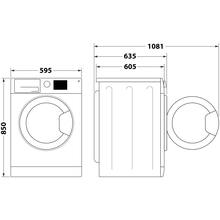 Стирально-сушильная машина WHIRLPOOL FFWDB 1176258 BCV UA