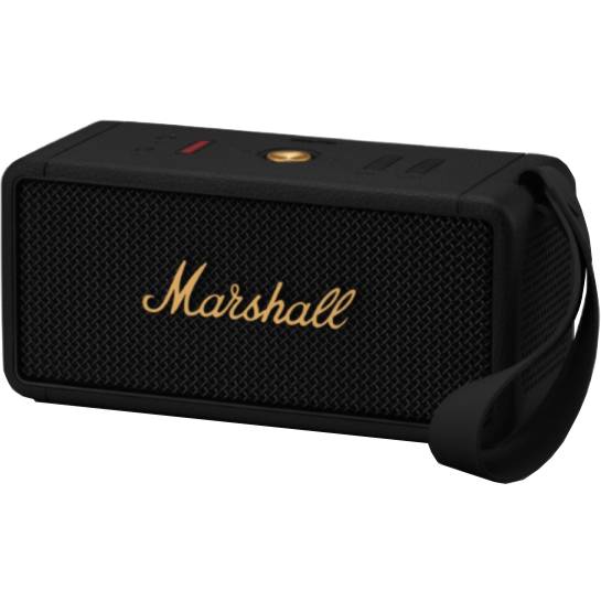 Портативная акустика MARSHALL Portable Speaker Middleton Black and Brass (1006034)