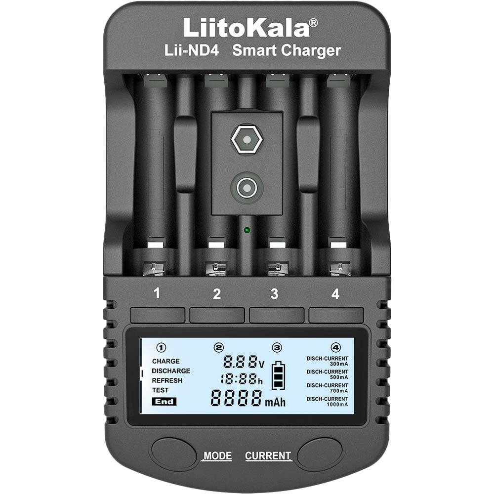 Зарядний пристрій LIITOKALA Lii-ND4