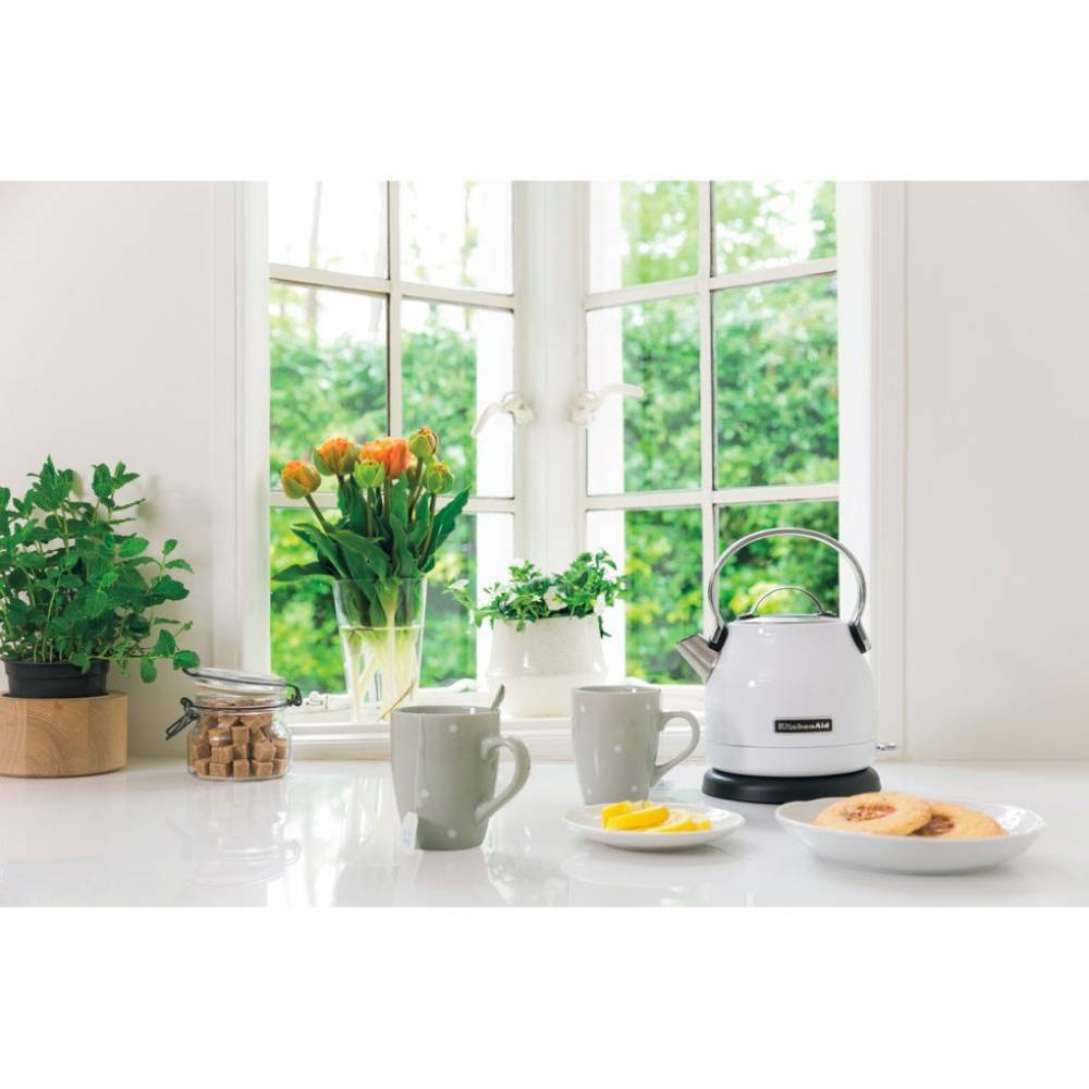 В Украине Электрочайник KITCHENAID CLASSIC 1,25 л White (5KEK1222EWH)