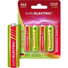 Батарейки EUROELECTRIC AAA 4 шт (BL-AAA-EE(4)PE)