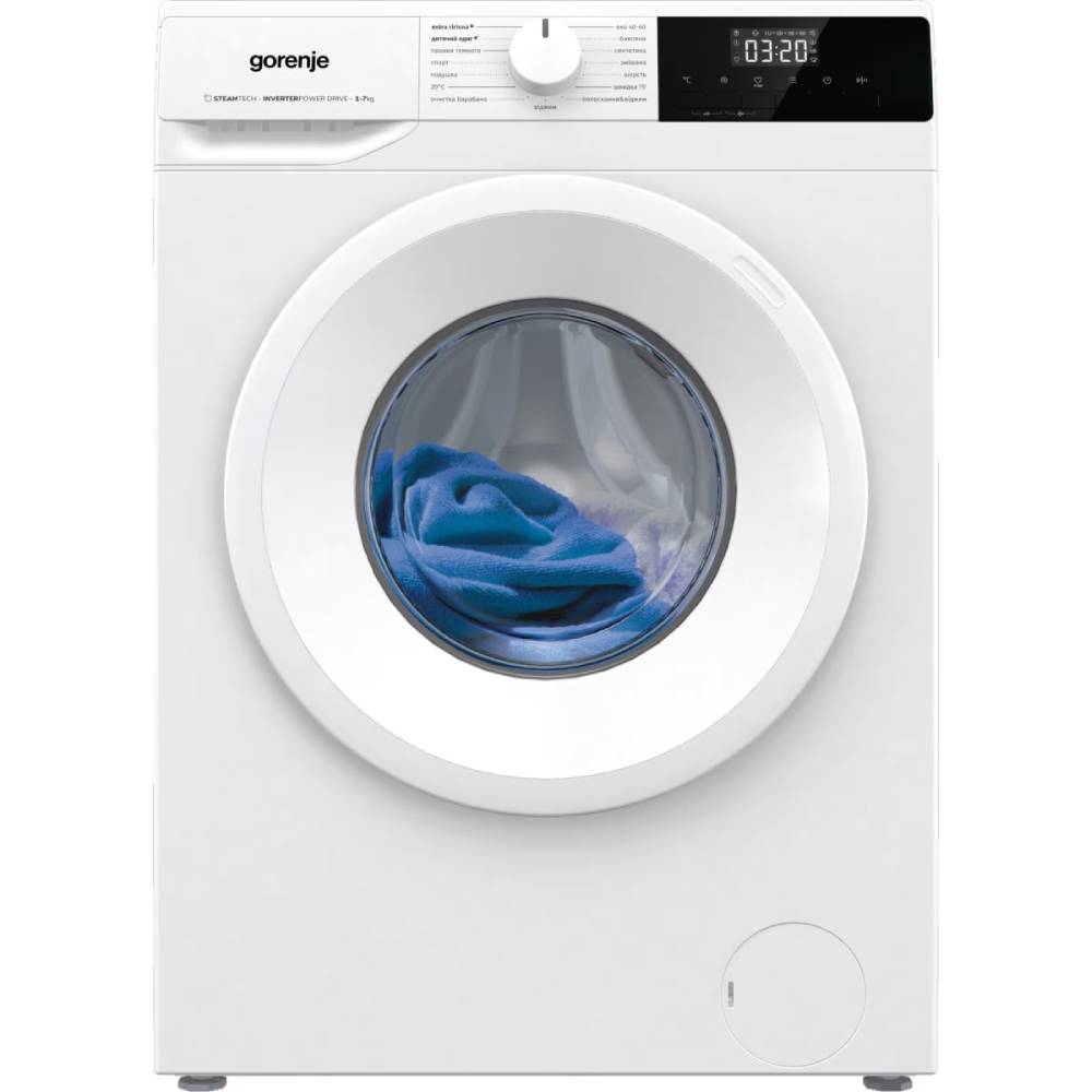 Стиральная машина GORENJE WNHPI 72 SCSIRV/UA (WFLP7012) - в  интернет-магазине Фокстрот: цены, отзывы, характеристики | купить в Киеве,  Харькове, Днепропетровске, Одессе - Украина