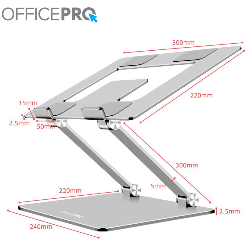 Покупка Подставка для ноутбука OFFICEPRO LS113S Silver