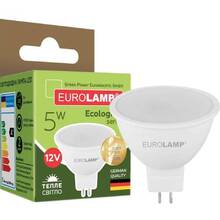 Світлодіодна лампа EUROLAM ECO серія P 5W 3000K 12V (LED-SMD-05533(P))