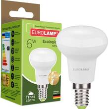 Светодиодная лампа EUROLAM ECO серия P R50 6W E14 3000K (LED-R50-06142(P))