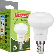 Светодиодная лампа EUROLAM ECO серия P R50 6W E14 4000K (LED-R50-06144(P))